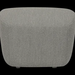 Hockers|Poefs-vtwonen Lofty Bouclé Hocker Grey