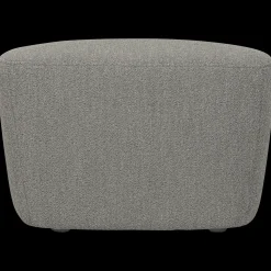 Hockers|Poefs-vtwonen Lofty Bouclé Hocker Grey
