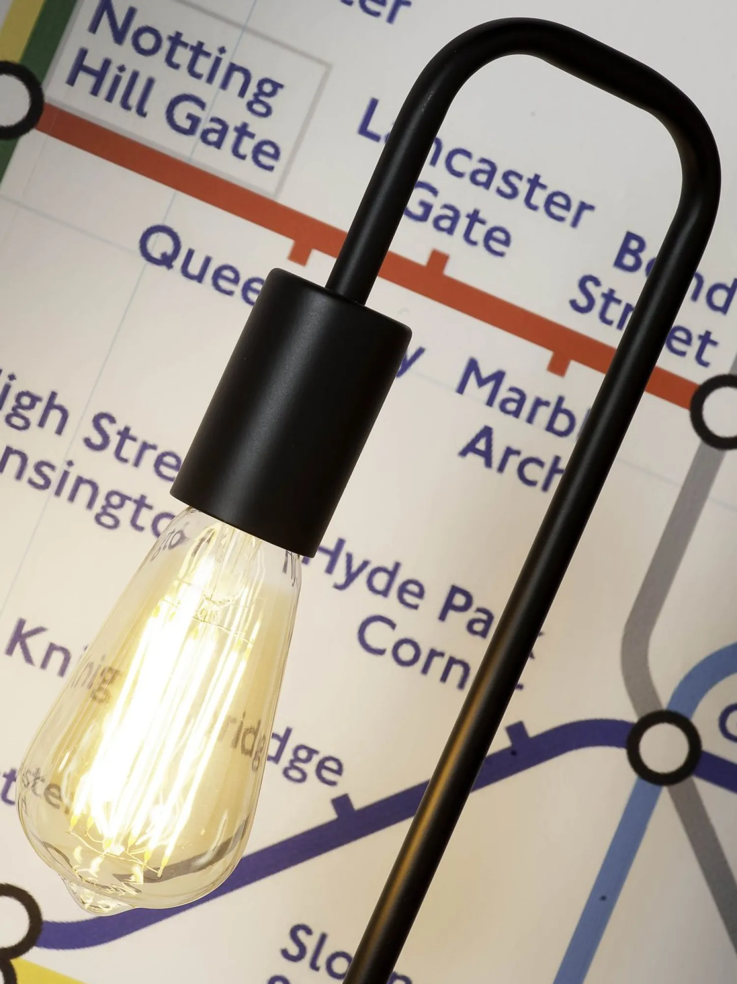 Tafellampen|Tafellampen-It's about RoMi London Tafellamp zwart