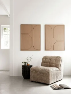 Wanddecoraties-MUST Living Lorcan Wanddecoratie Brown
