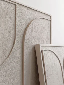 Wanddecoraties-MUST Living Lorcan Wanddecoratie Cream
