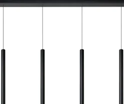Moderne Hanglampen|Moderne Hanglampen-Lucide Lorenz Hanglamp Zwart