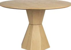 Ronde Eettafels-Zuiver Lotus Eettafel Naturel