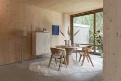 Ronde Eettafels-Zuiver Lotus Eettafel Naturel