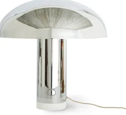 Tafellampen|Tafellampen-HKLIVING Lounge Tafellamp Chrome