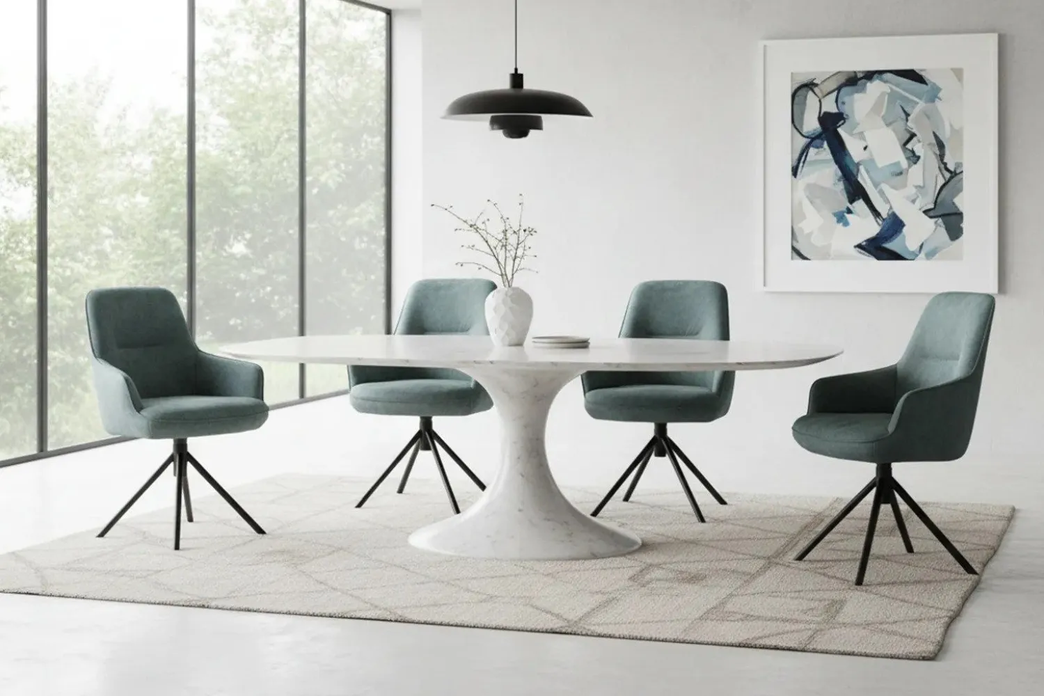 Eetkamerstoelen Zonder Armleuning-Eijerkamp Collectie Luca Eetkamerstoel Naturel