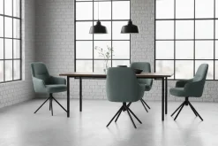 Eetkamerstoelen Zonder Armleuning-Eijerkamp Collectie Luca Eetkamerstoel Naturel