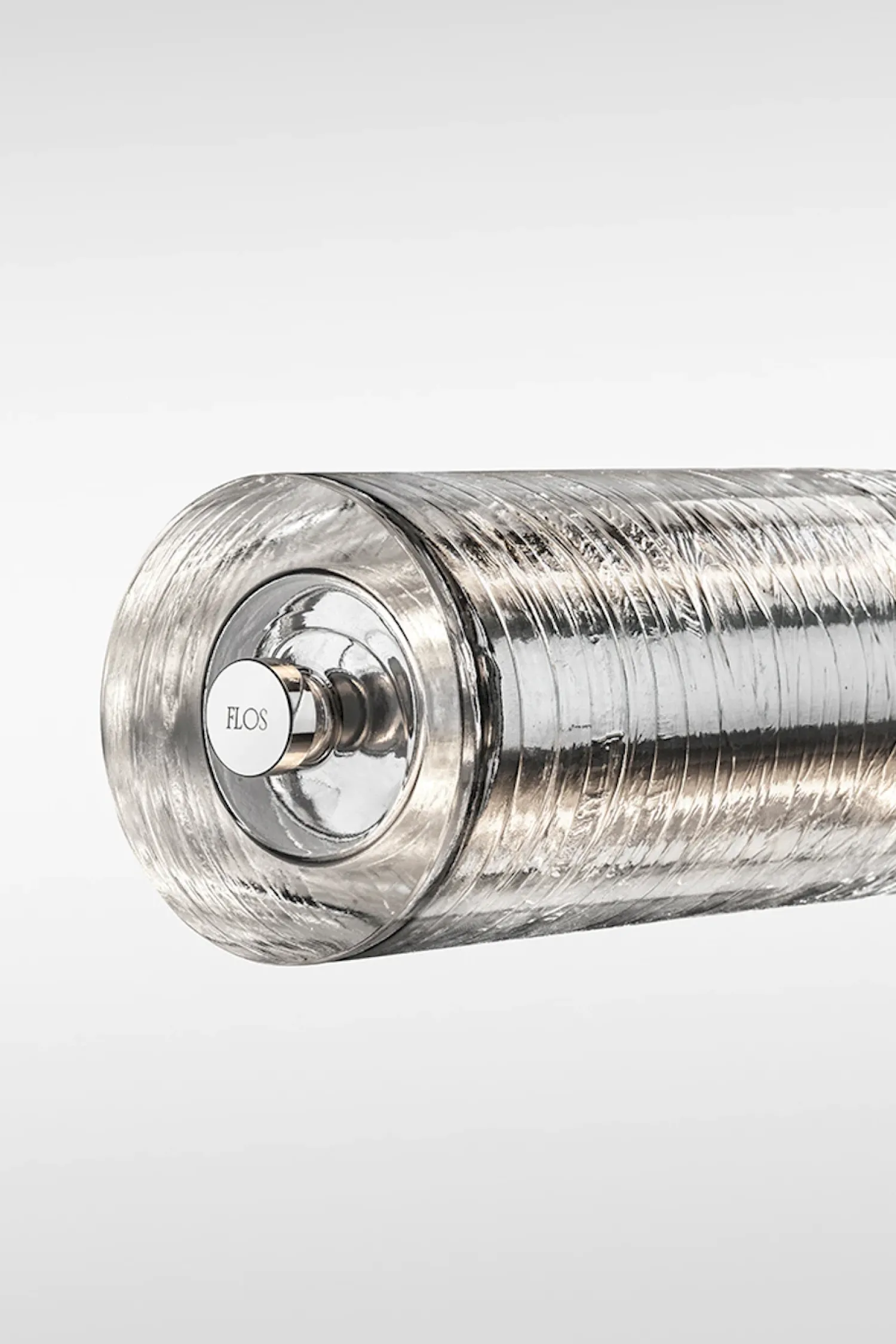 Design Hanglampen|Design Hanglampen-Flos Luce Orizzontale Hanglamp Aluminium