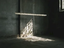 Design Hanglampen|Design Hanglampen-Flos Luce Orizzontale Hanglamp Aluminium