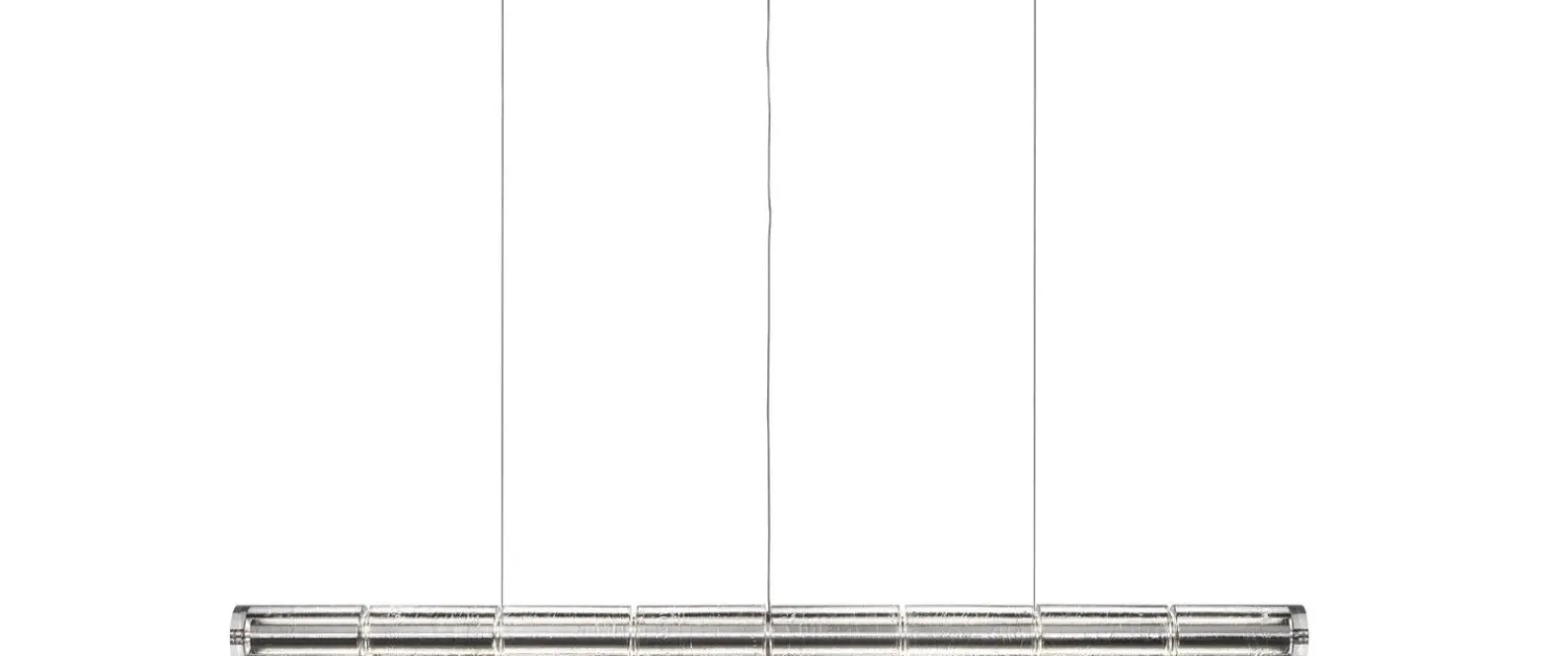 Design Hanglampen|Design Hanglampen-Flos Luce Orizzontale Hanglamp Aluminium
