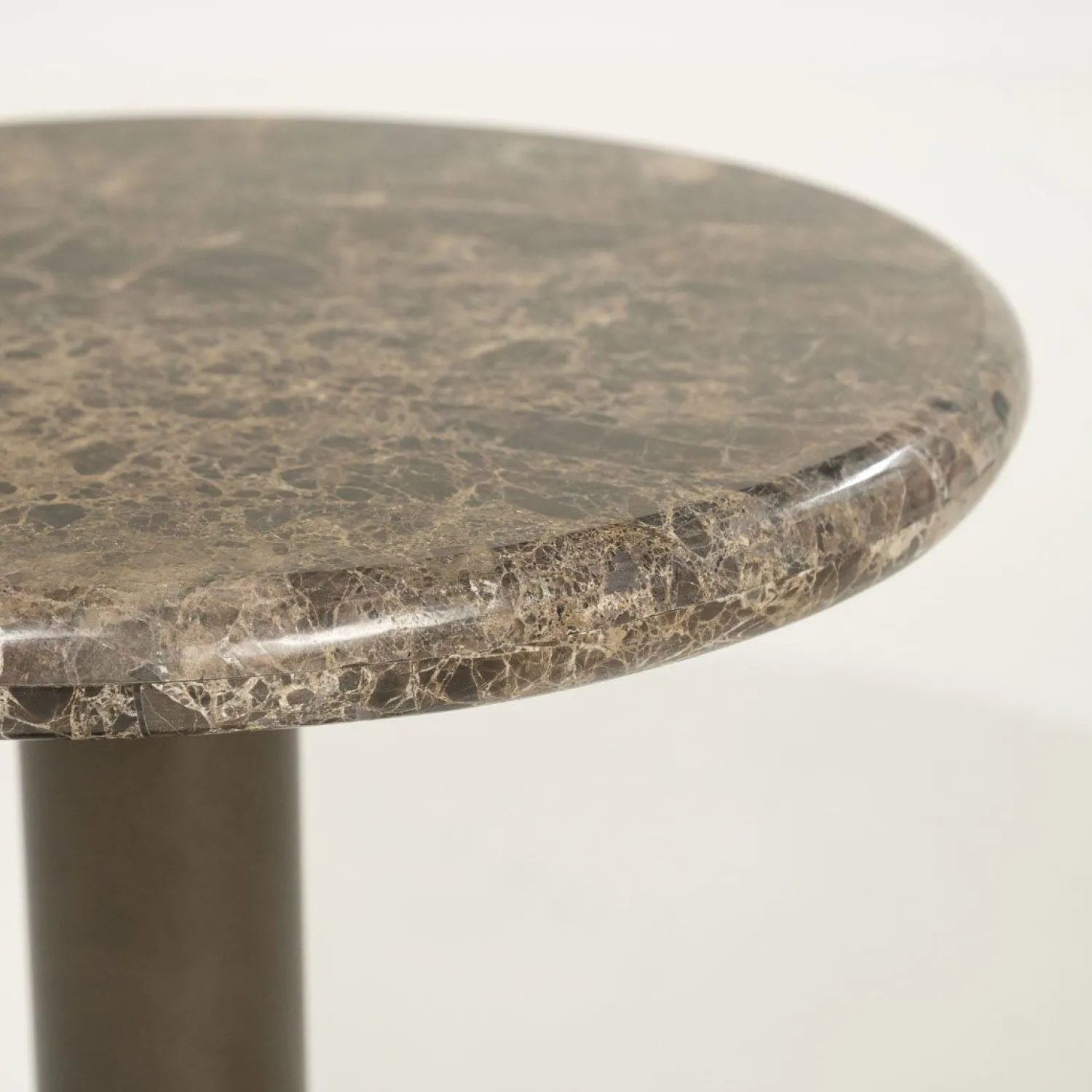 Marmeren Bijzettafels-Eleonora Luigi Bijzettafel Bruin