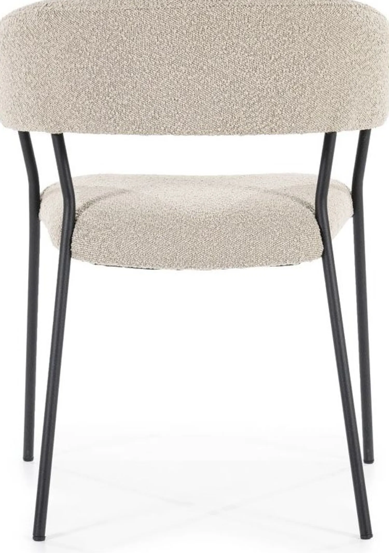 Eetkamerstoelen Met Armleuning-Eleonora Luka Eetkamerstoel Taupe