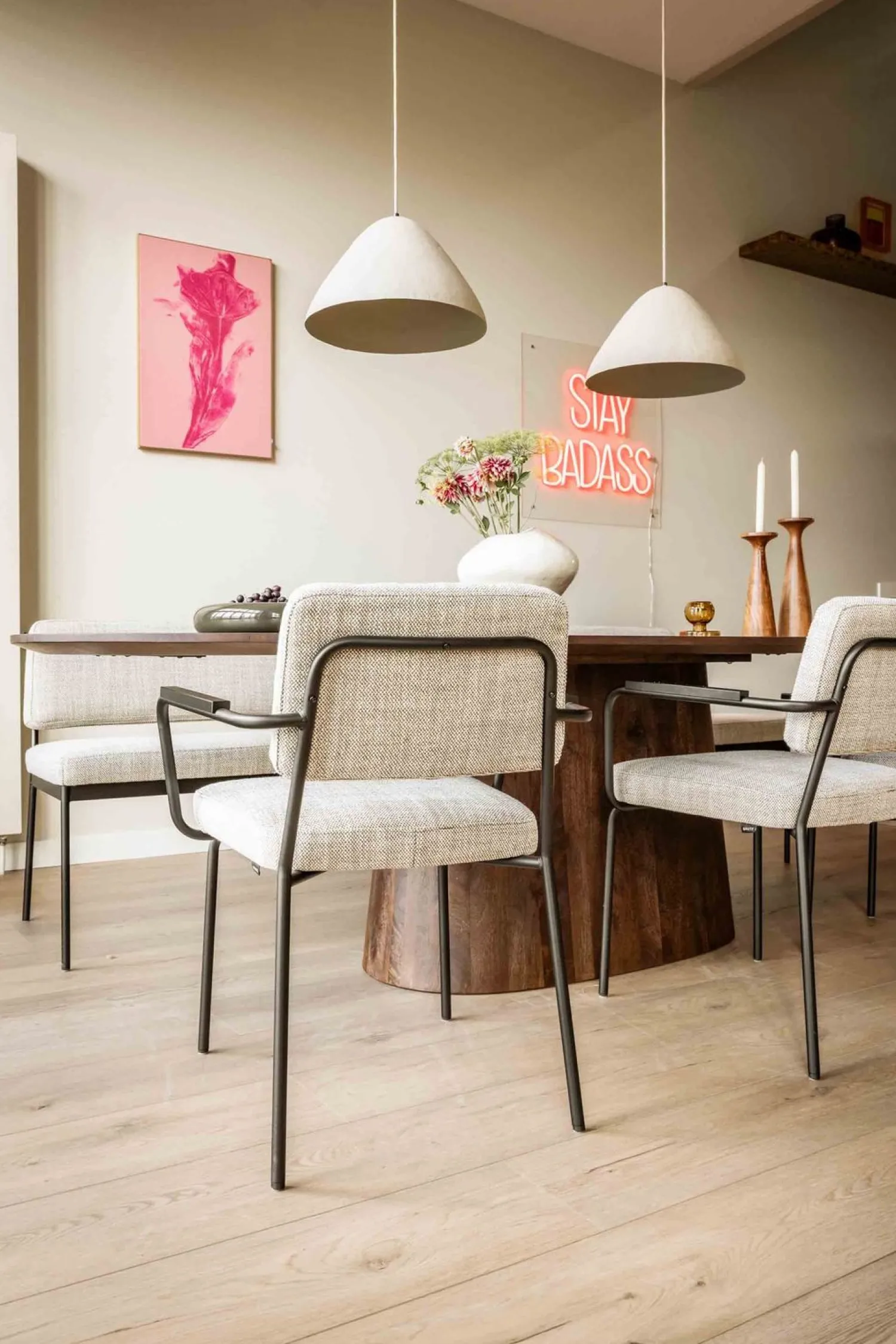 Eetkamerstoelen Met Armleuning-Eijerkamp Collectie Luke Armstoel Blauw