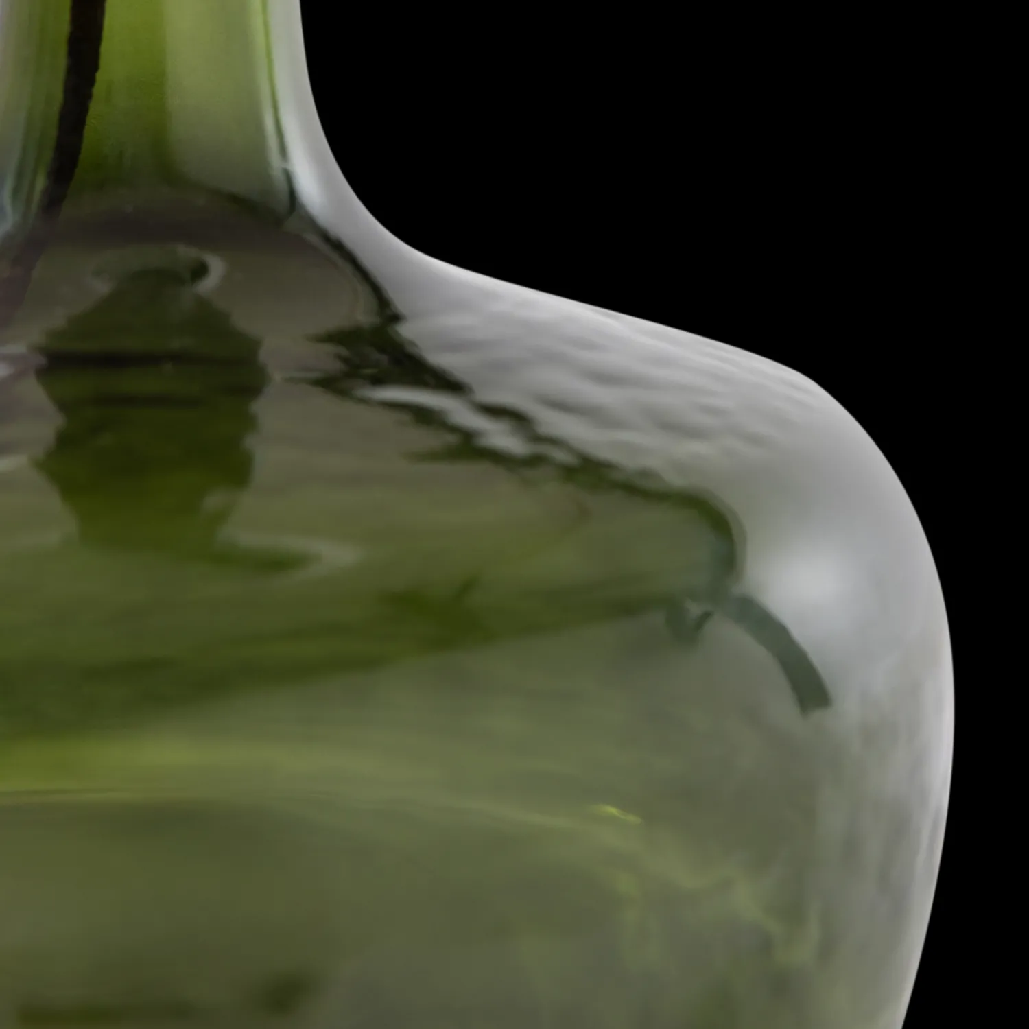 Moderne Tafellampen|Tafellampen-WOOOD Luma Tafellamp Groen