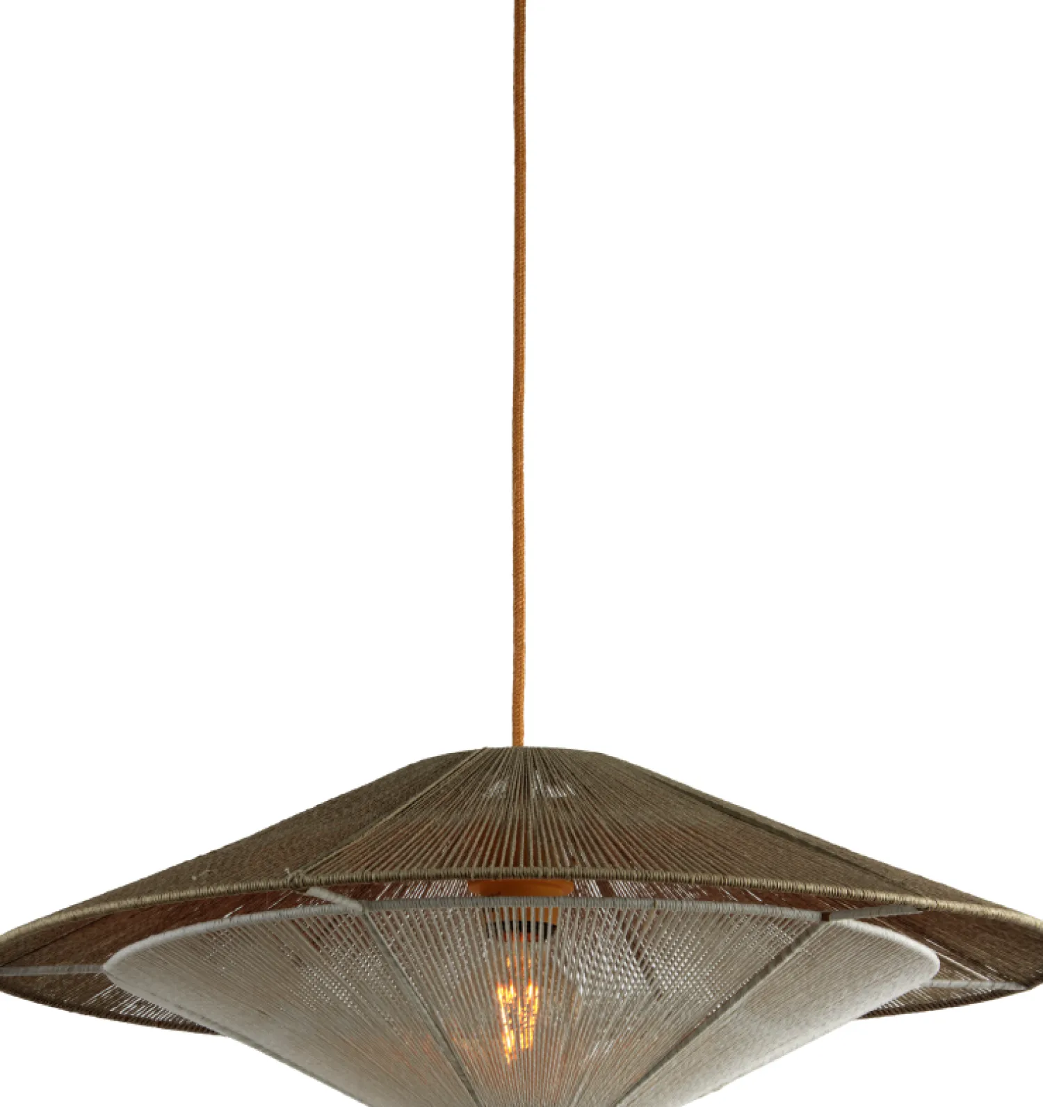 Hanglampen|Hanglampen-Good&Mojo Lumbini L Hanglamp Light Grey, White