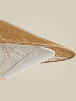 Hanglampen|Hanglampen-Good&Mojo Lumbini L Hanglamp Natural, White