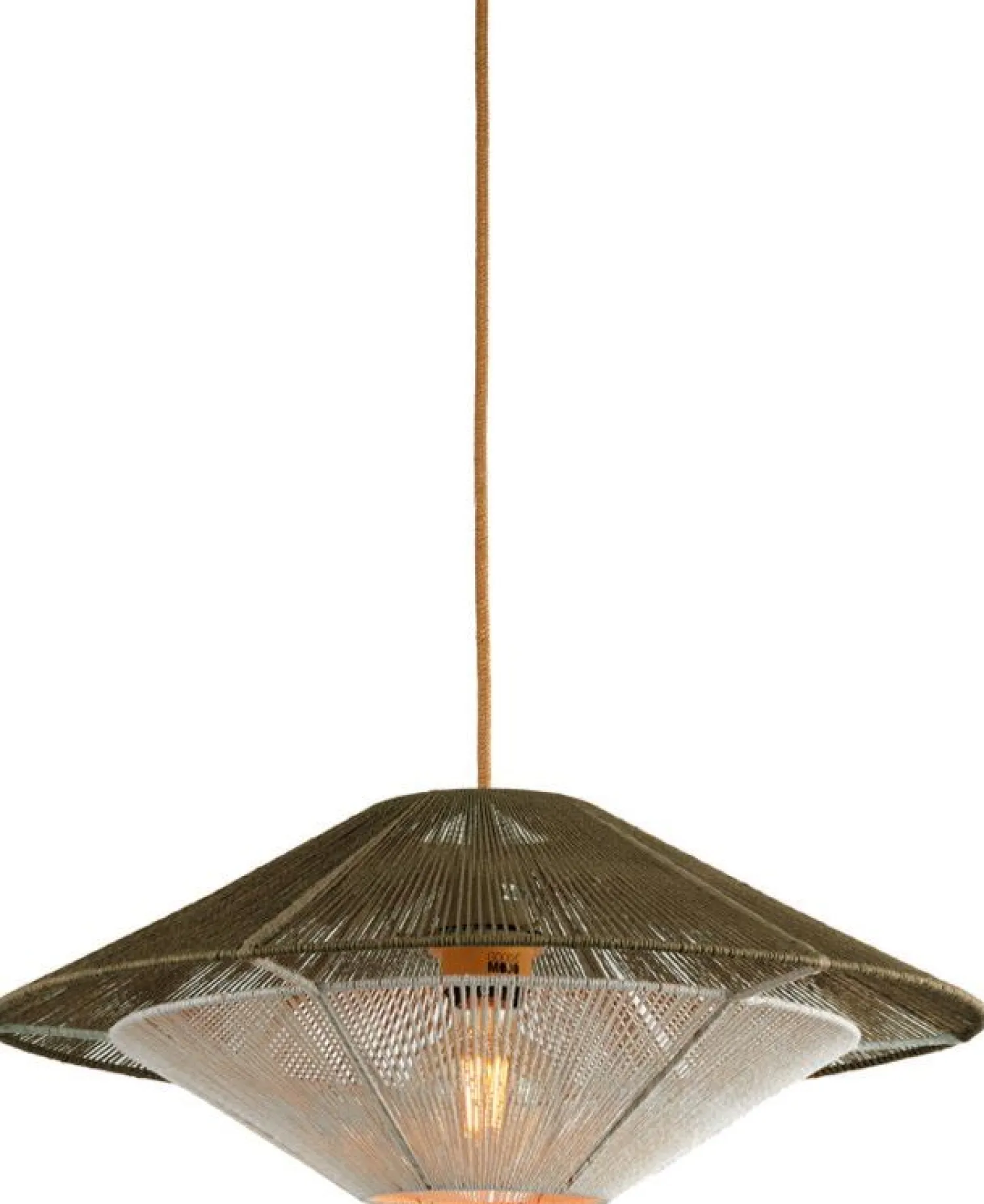Hanglampen|Hanglampen-Good&Mojo Lumbini S Hanglamp Light Grey, White