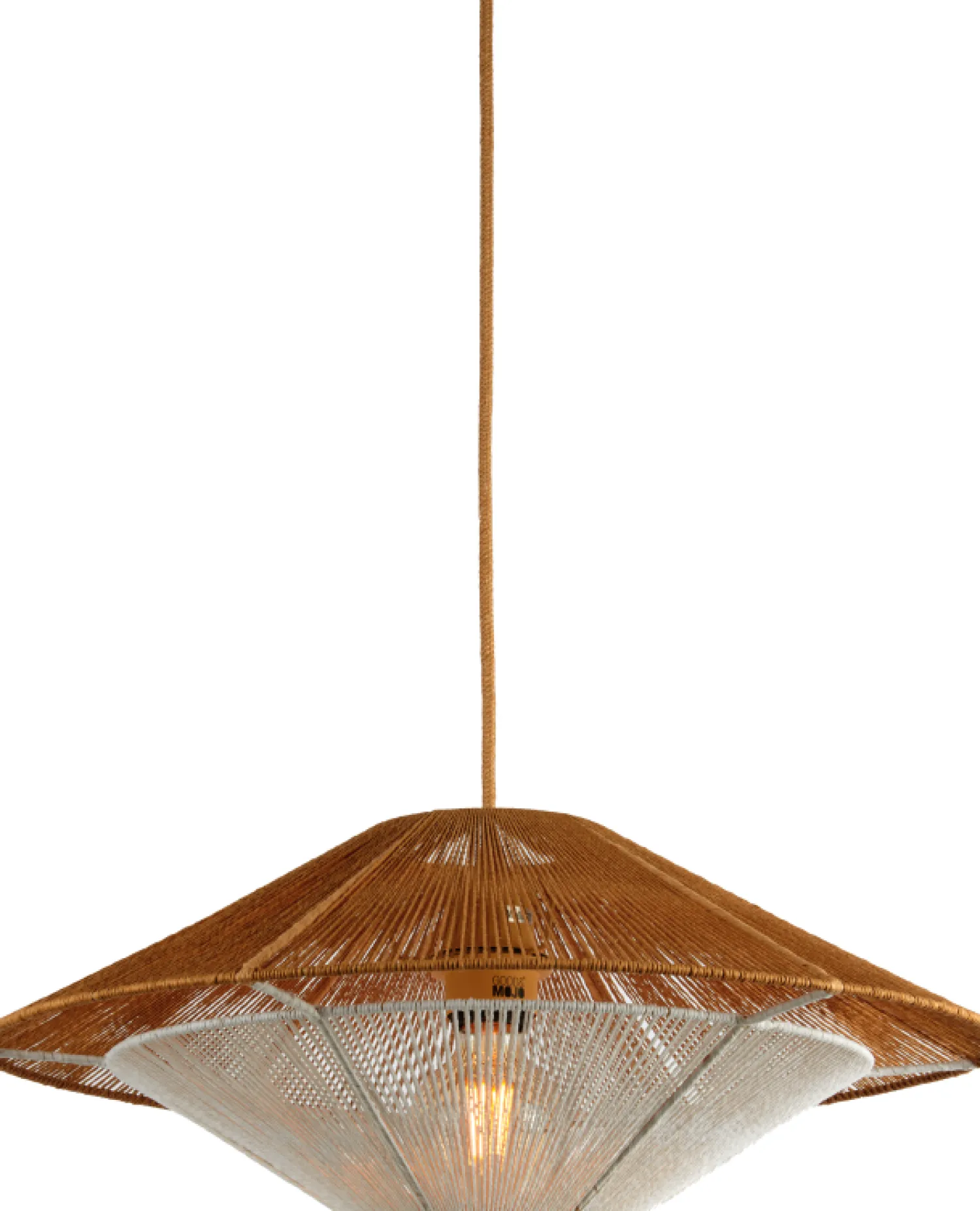 Hanglampen|Hanglampen-Good&Mojo Lumbini S Hanglamp Natural, White