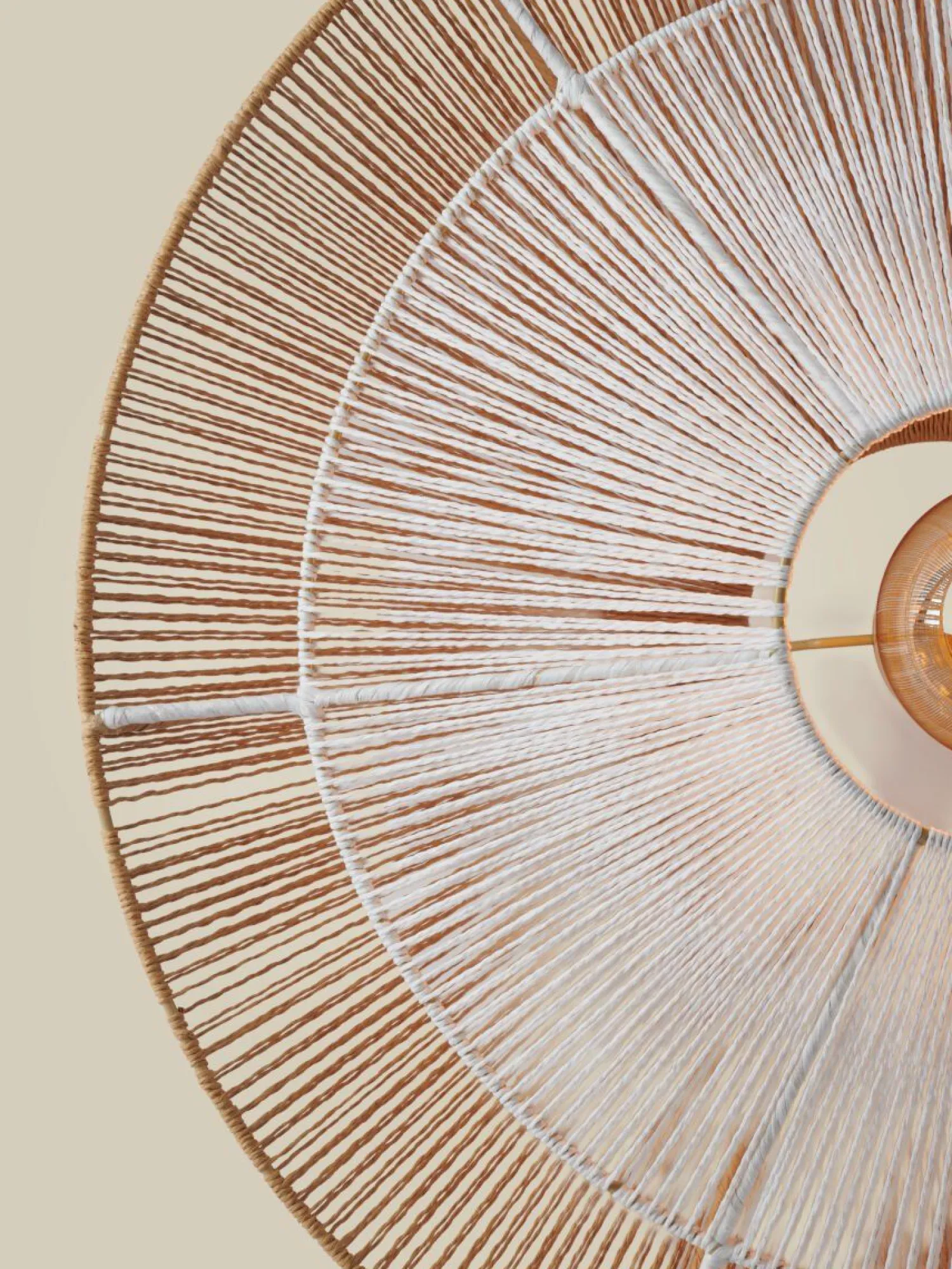 Hanglampen|Hanglampen-Good&Mojo Lumbini S Hanglamp Natural, White