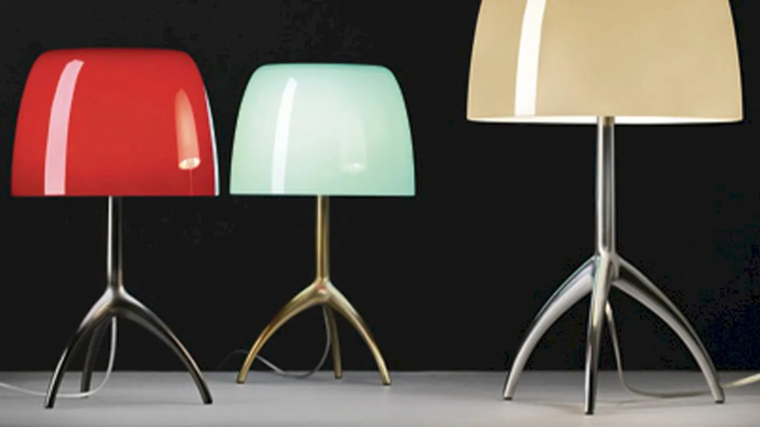 Design Tafellampen|Tafellampen-Foscarini Lumiere Grande Tafellamp Cherry Red