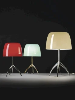 Design Tafellampen|Tafellampen-Foscarini Lumiere Grande Tafellamp Cherry Red