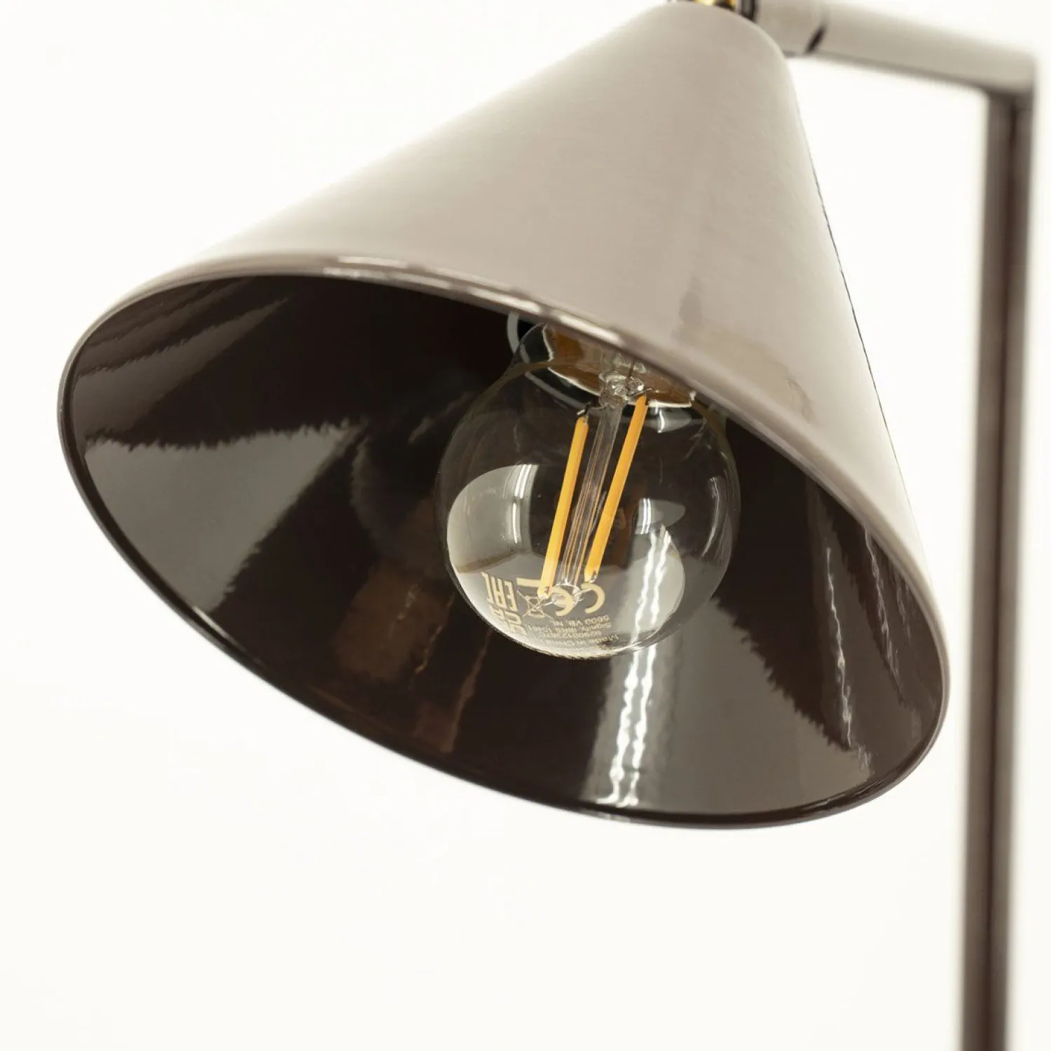 Moderne Tafellampen|Tafellampen-By Boo Lumina Tafellamp Bruin, Wit