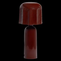 Tafellampen|Tafellampen-WOOOD Lumira Tafellamp Bruinrood