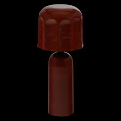 Tafellampen|Tafellampen-WOOOD Lumira Tafellamp Bruinrood
