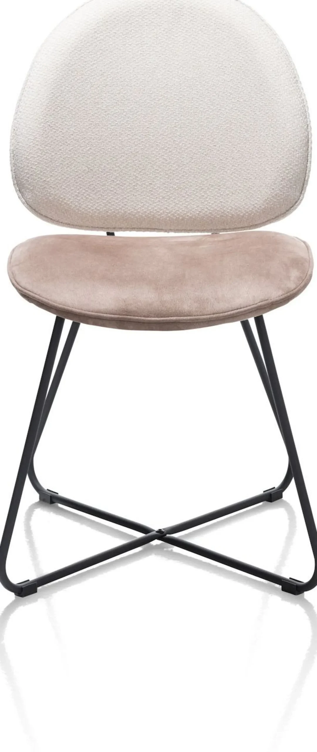 Eetkamerstoelen Zonder Armleuning-Henders en Hazel Luna Eetkamerstoel Creme