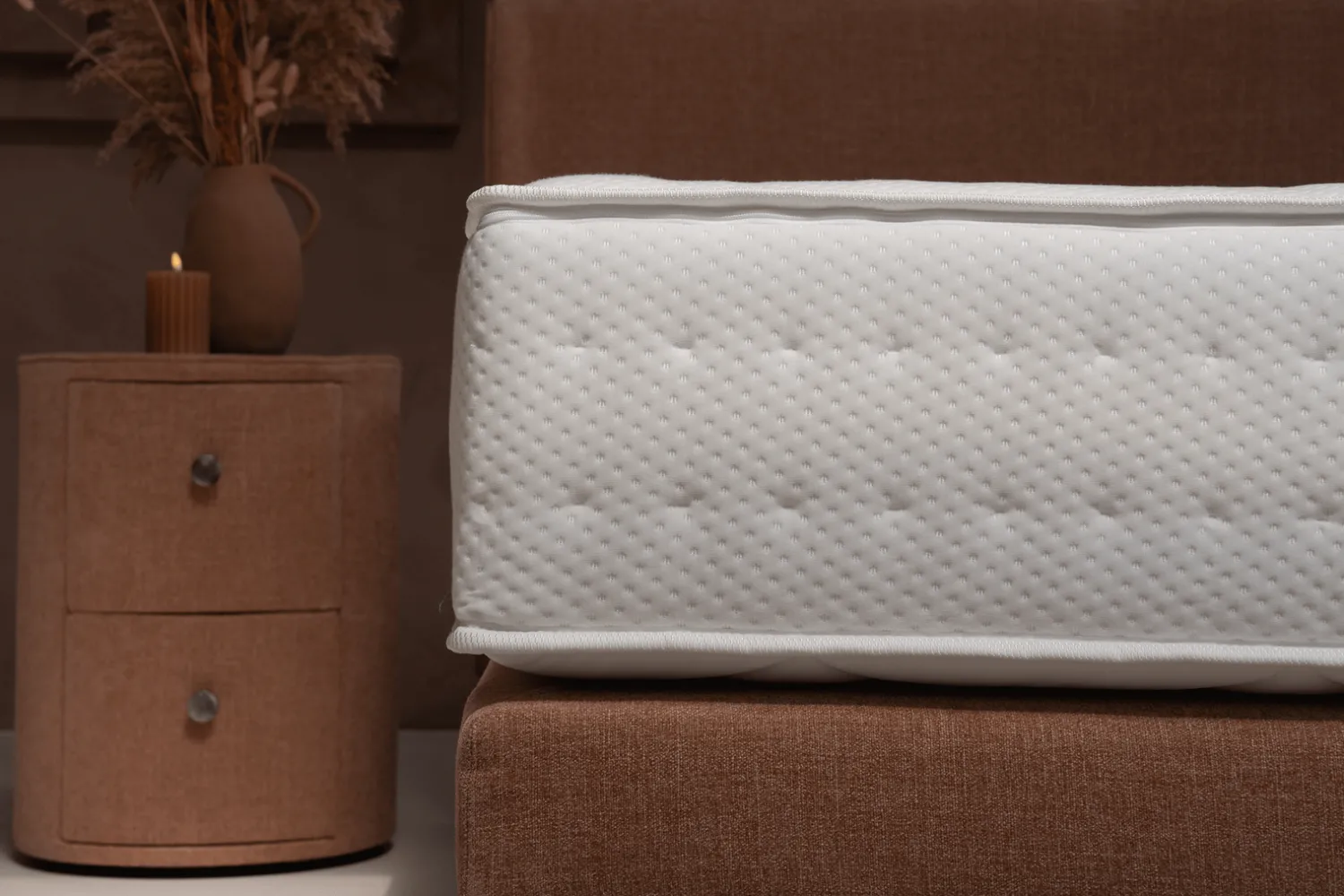 Pocketvering Matrassen-Ubica Lunaire Balance Matras Wit