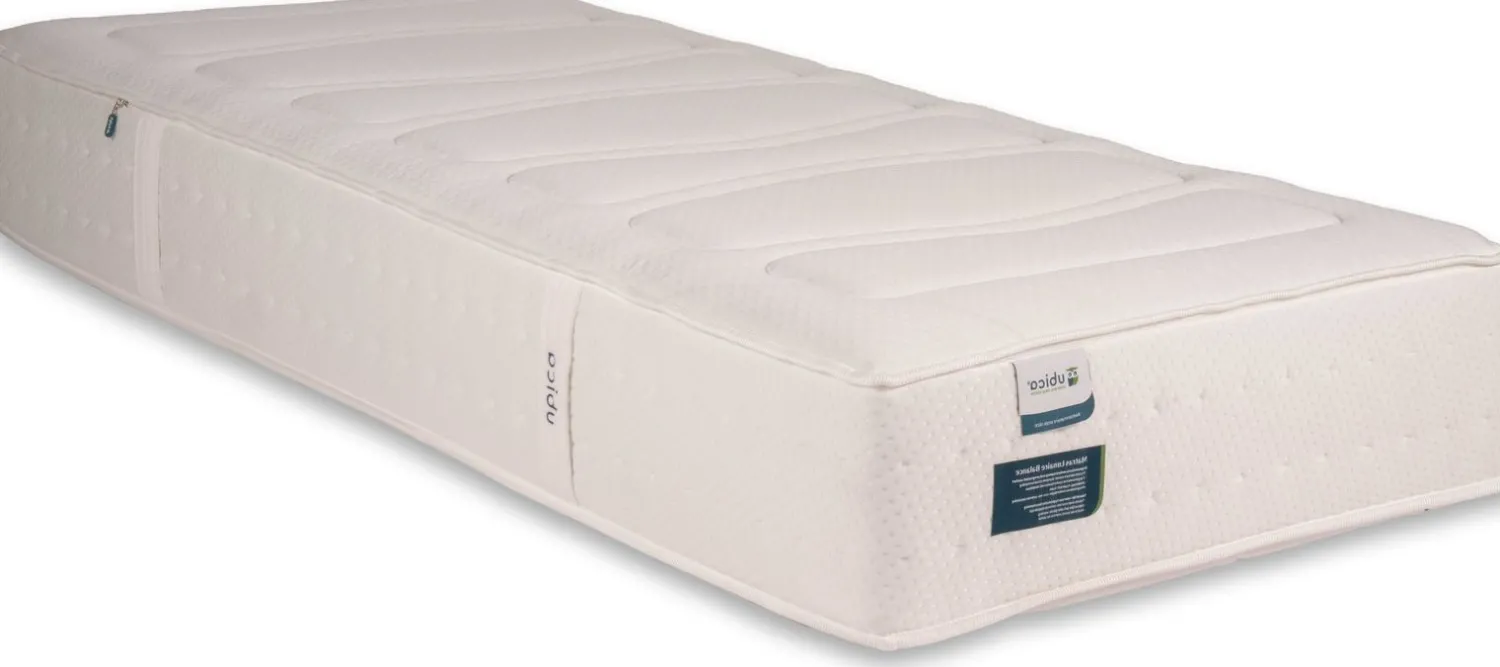 Pocketvering Matrassen-Ubica Lunaire Luxe Matras Wit