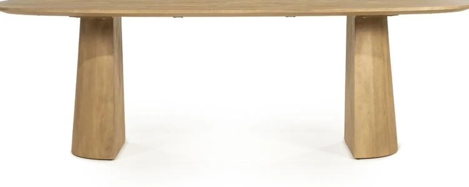 Houten Eettafels-Eleonora Lune Eettafel Naturel