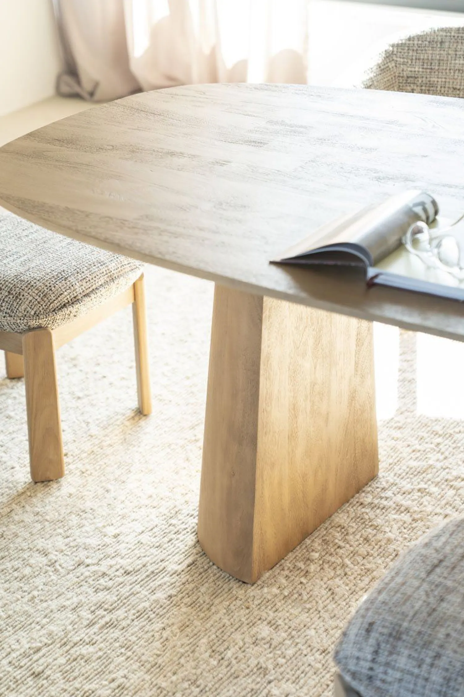 Houten Eettafels-Eleonora Lune Eettafel Naturel