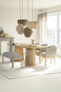 Houten Eettafels-Eleonora Lune Eettafel Naturel