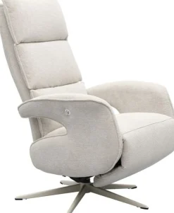 Relaxfauteuils-Trendhopper Lunia Relaxfauteuil Greige