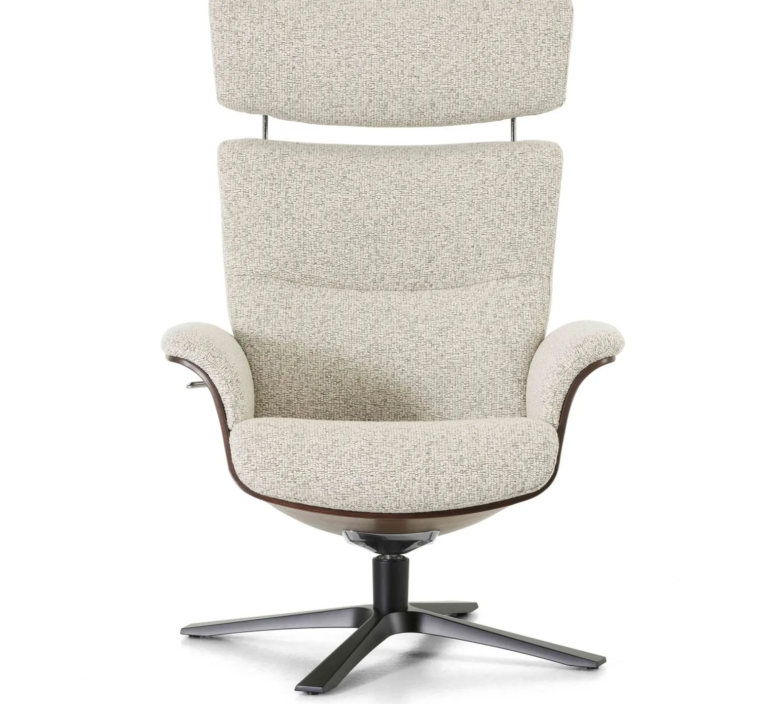 Draaifauteuils|Relaxfauteuils-Montèl Luxor Relaxfauteuil Beige Ivory