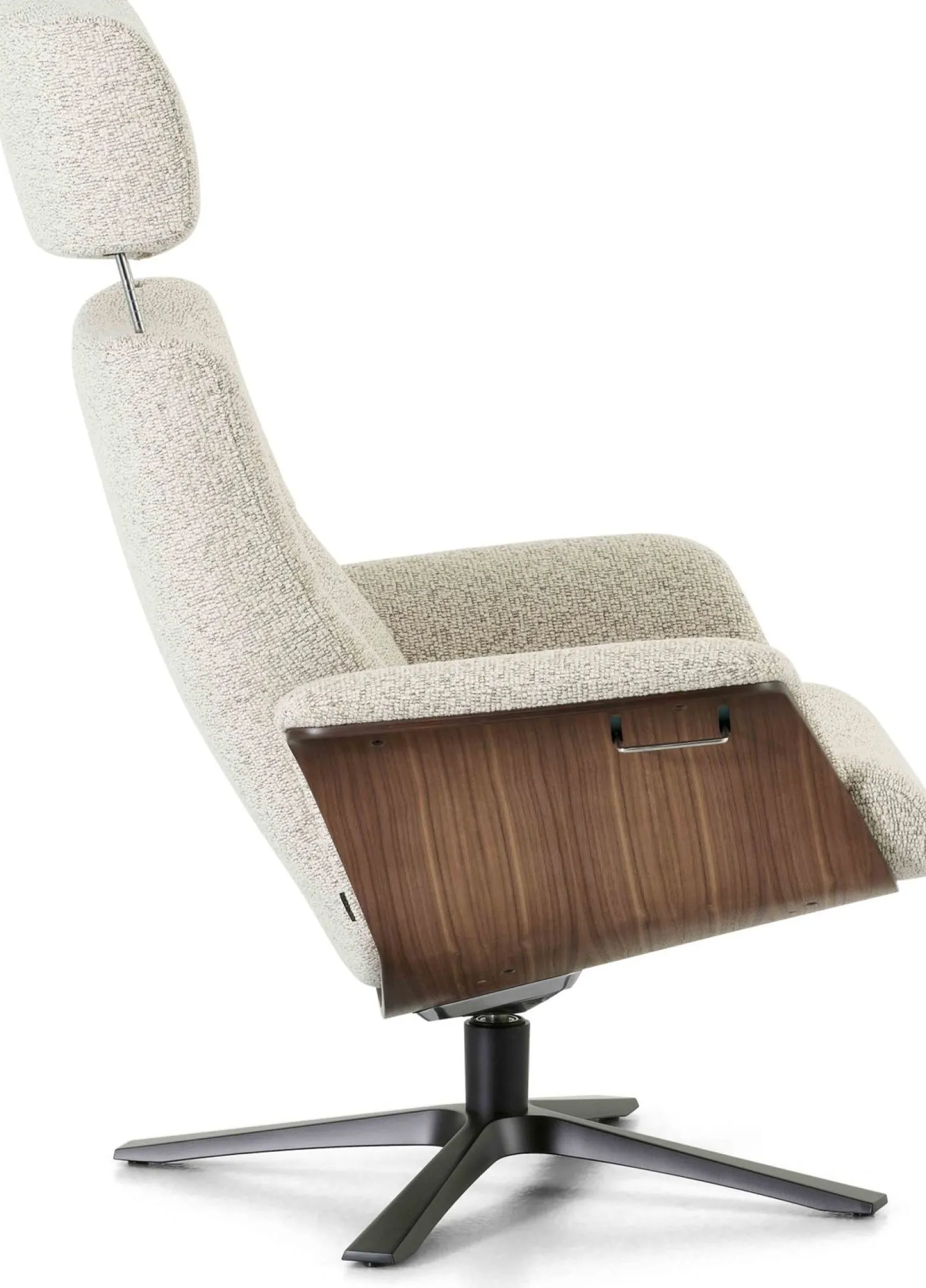 Draaifauteuils|Relaxfauteuils-Montèl Luxor Relaxfauteuil Beige Ivory