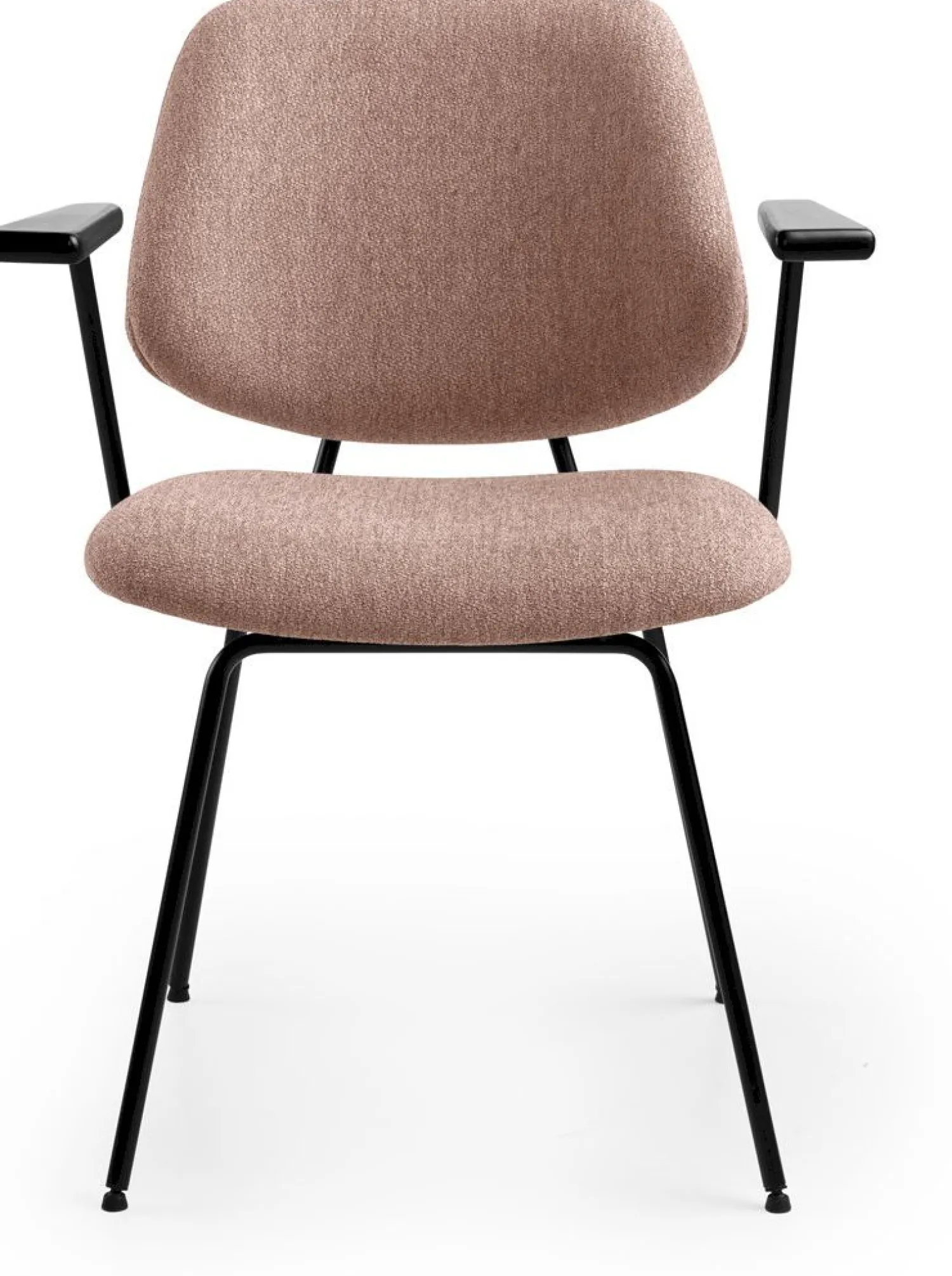 Eetkamerstoelen Met Armleuning-Eleonora Lynn Armstoel Roze
