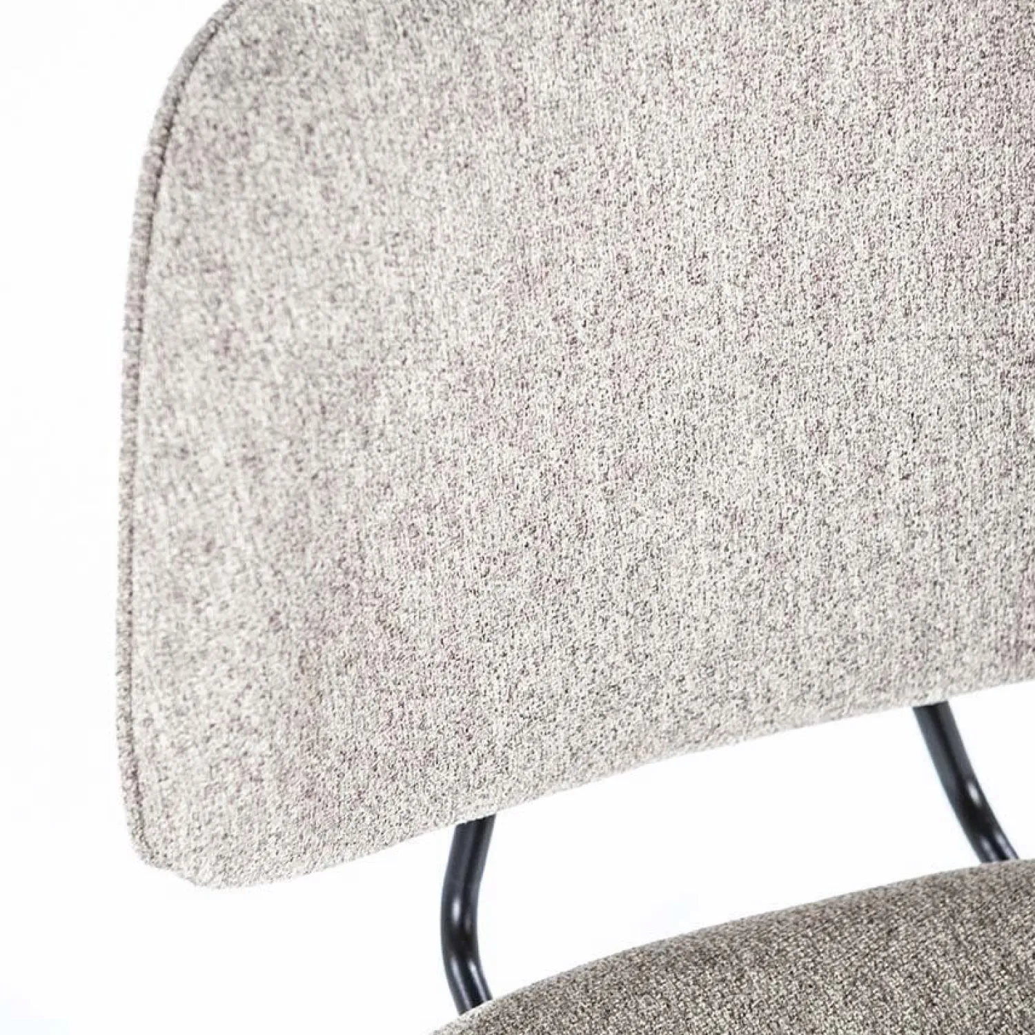 Eetkamerstoelen Met Armleuning-Eleonora Lynn Armstoel Beige