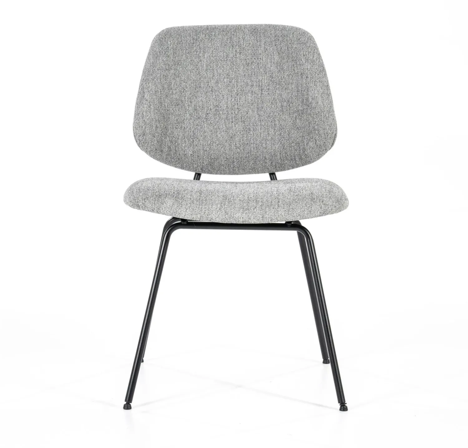 Eetkamerstoelen Zonder Armleuning-Eleonora Lynn Eetkamerstoel Grijs