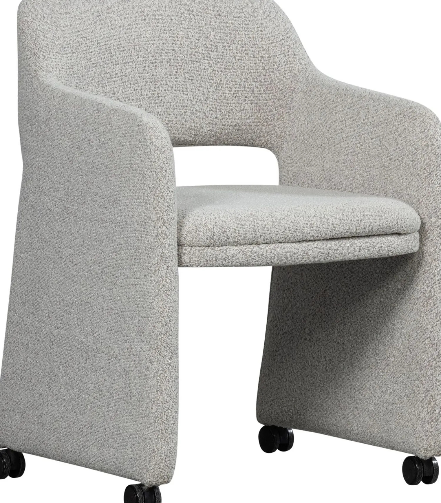 Eetkamerstoelen Met Armleuning-WOOOD Lyric Eetkamerstoel Greige