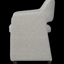 Eetkamerstoelen Met Armleuning-WOOOD Lyric Eetkamerstoel Greige