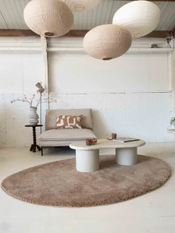 Vloerkleden|Rechthoekige Vloerkleden-Brinker Carpets Maare Vloerkleed Mocca