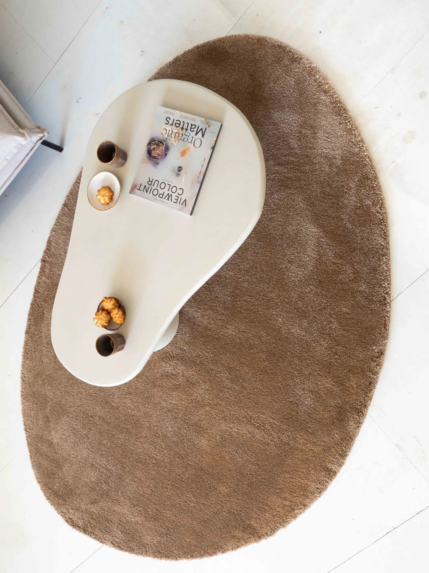 Vloerkleden|Rechthoekige Vloerkleden-Brinker Carpets Maare Vloerkleed Mocca