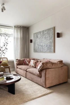 Vloerkleden|Rechthoekige Vloerkleden-Brinker Carpets Maare Vloerkleed Beige