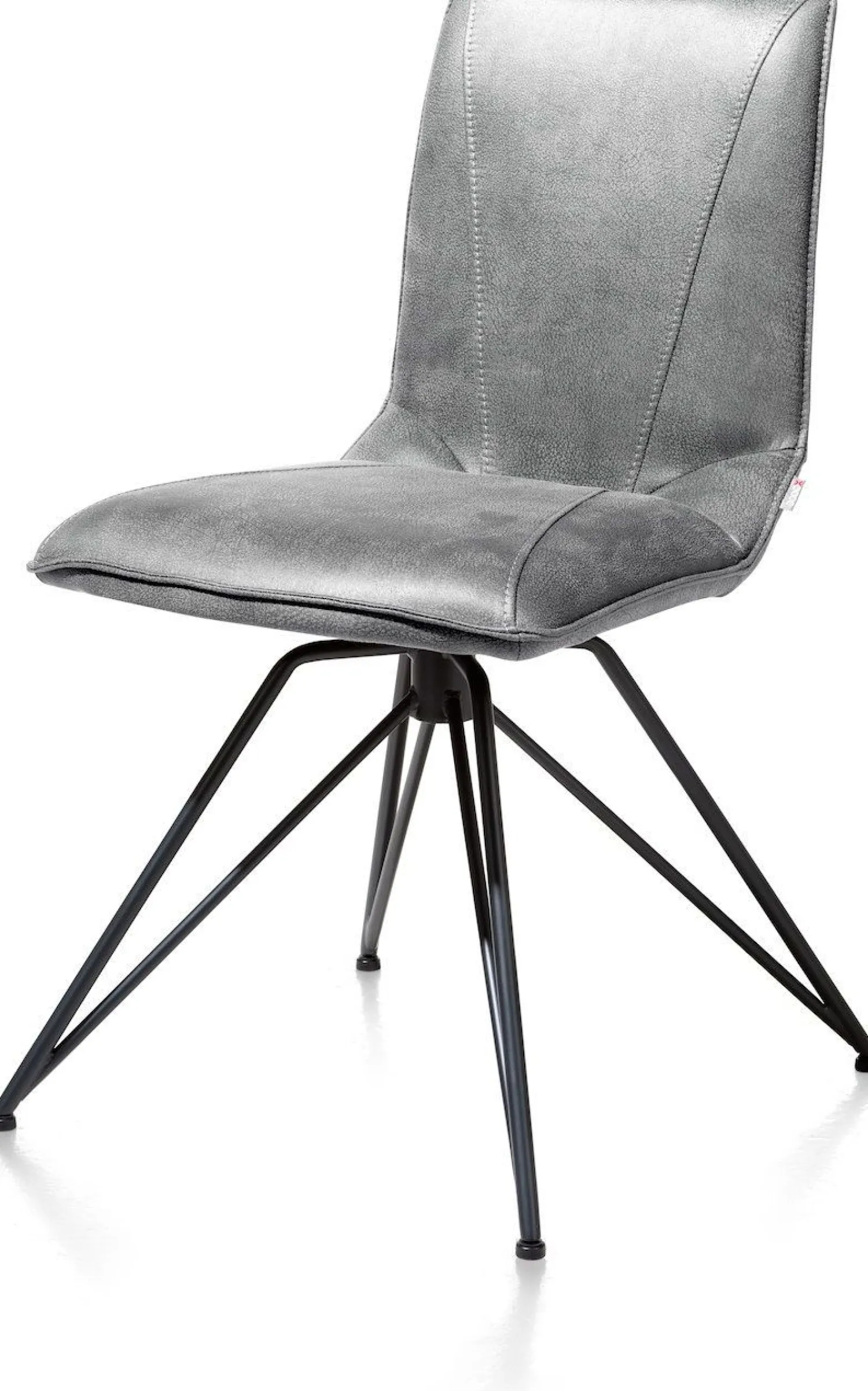 Eetkamerstoelen Zonder Armleuning-XOOON Mac Eetkamerstoel Lichtgrijs