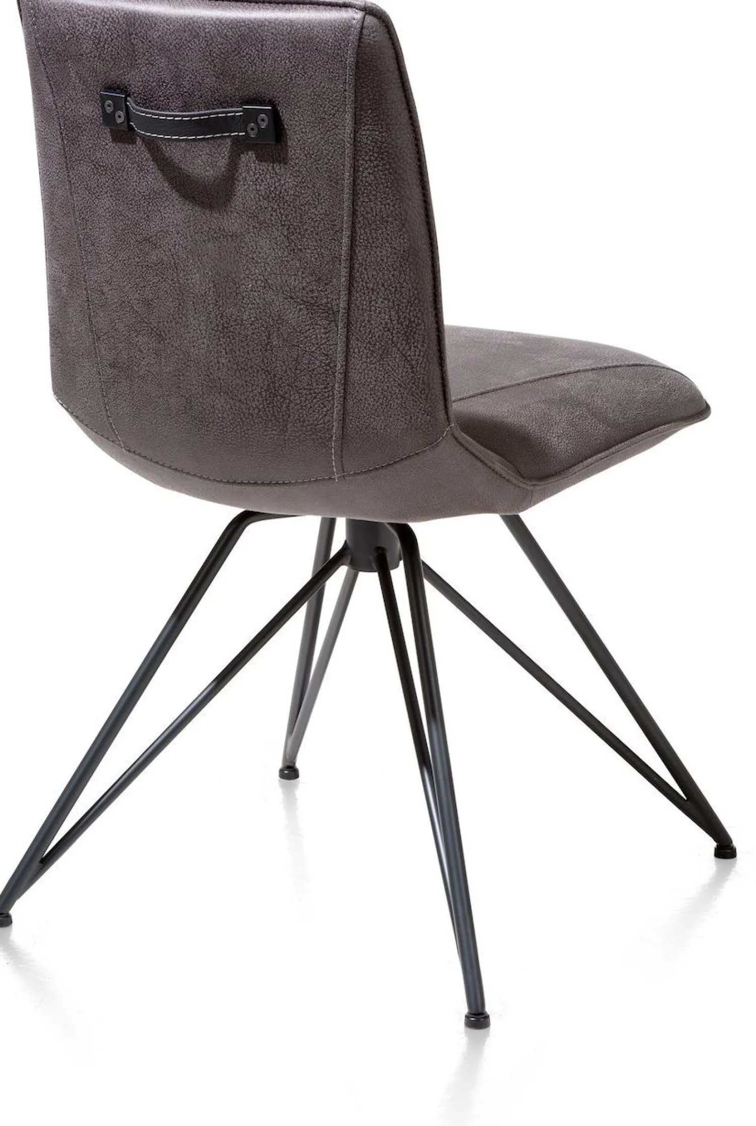 Eetkamerstoelen Zonder Armleuning-XOOON Mac Eetkamerstoel Off Black