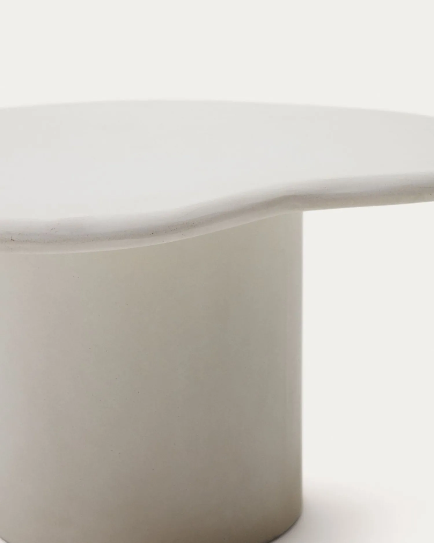 Tuintafels-Kave Home Macarella Salontafel Wit