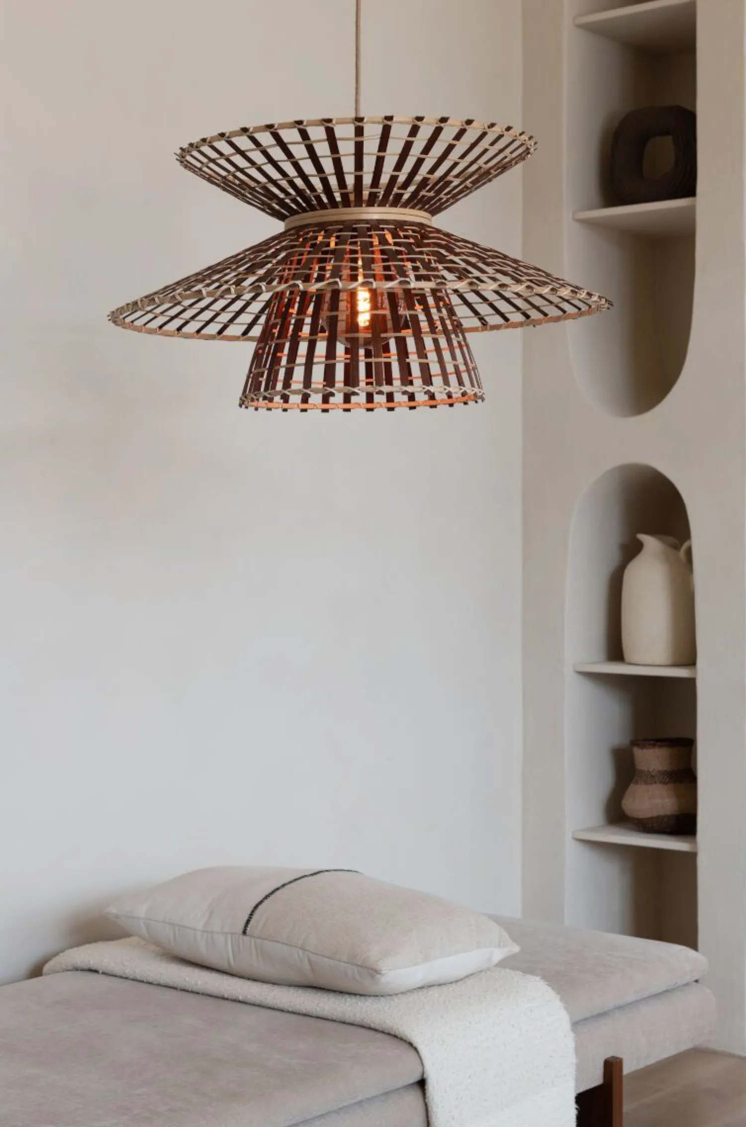 Hanglampen|Hanglampen-Good&Mojo Machu Hanglamp Natural, Brown