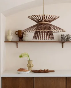 Hanglampen|Hanglampen-Good&Mojo Machu Hanglamp Natural, Brown